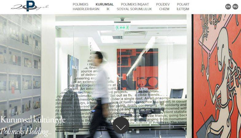 Polimeks Holding Web Sitesini Yeniledi!