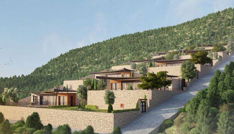 Theatron Bodrum Projesinde Her Villaya 1 Dönüm Arazi