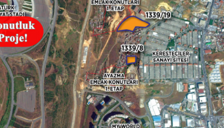 İstanbul Başakşehir  Ayazma Emlak Konutları 2. Etap İhalesi Yarın