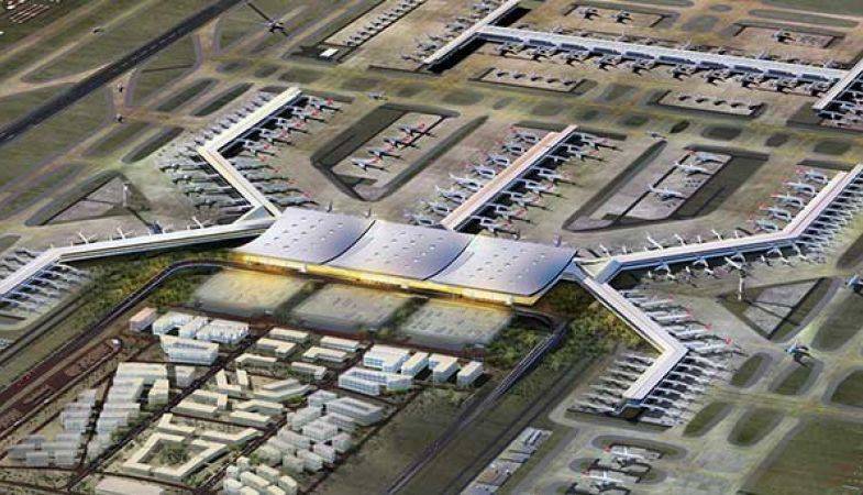 3’üncü Havalimanı İnşaatı Başladı