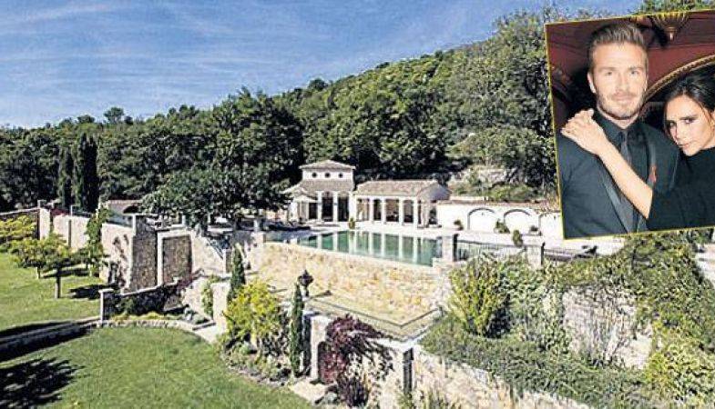 Beckham Çifti Fransa’daki Evini Satışa Çıkardı