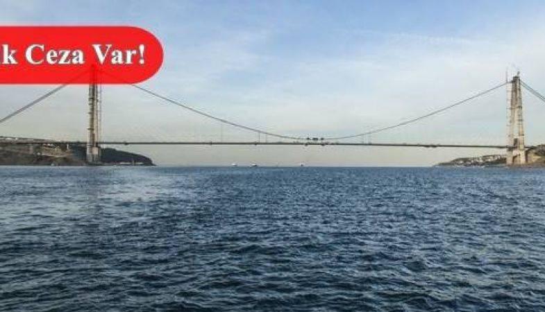 3. Köprü’den Kaçak Geçen Yandı