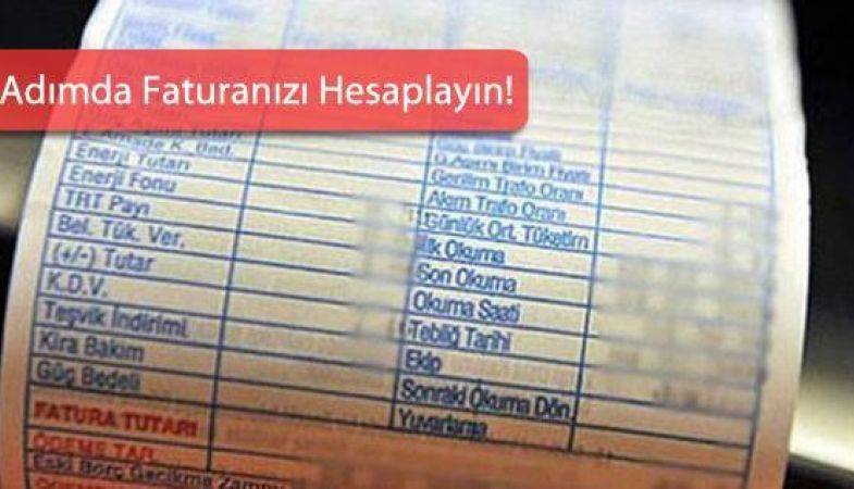 Elektrik Faturası Hesaplama