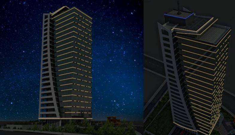 Arp Kule Ankara'da Metrekaresi 5 Bin 300 TL'den