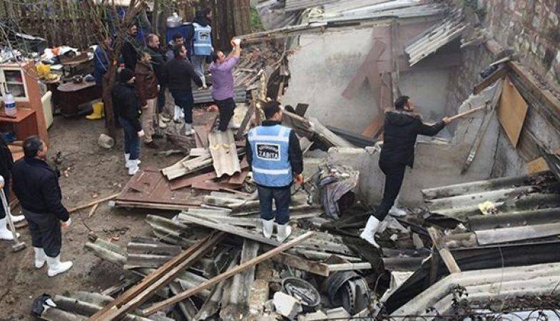 İstanbul Yedikule Bostanları’nda Yıkım Başladı