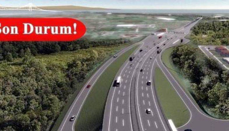 Kuzey Marmara Otoyolu Güzergahında Çalışmalar Devam Ediyor