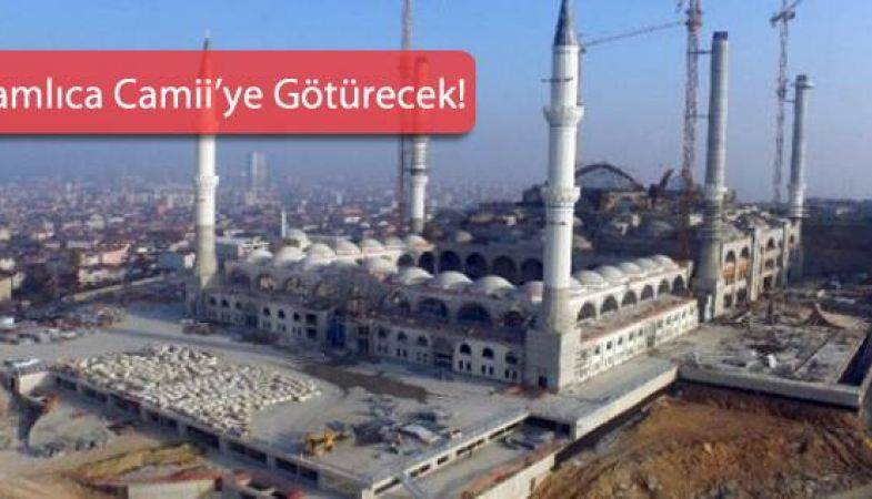 Çamlıca Tepesi Ulaşım Yolları Projesi İmar Planı Askıda