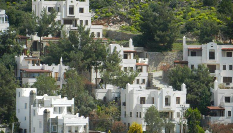 Akçabük Evleri’nde Bodrum’a Özgü Mimari