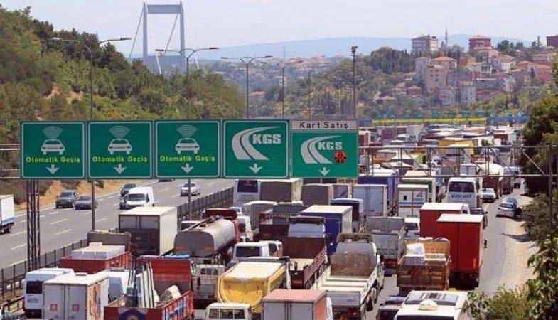 2015’te Köprü ve Otoyoldan Devletin Kasasına 800 Milyon TL Girdi