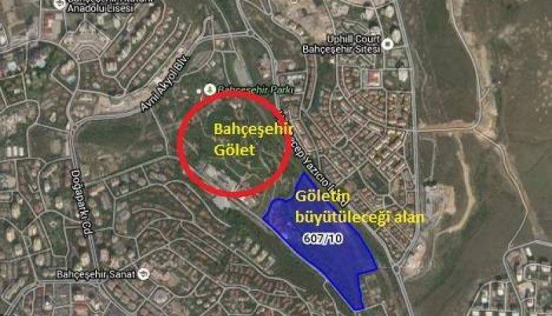 Bahçeşehir  Park Gölet Satılık!