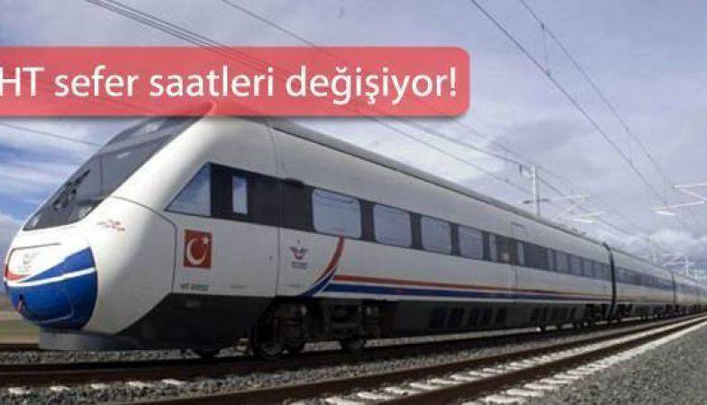 Yeni Yüksek Hızlı Tren Sefer Saatleri