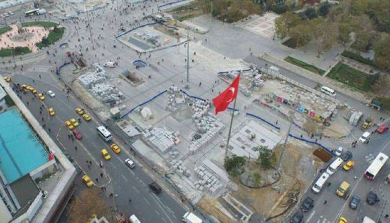 Taksim Meydan Düzenlemesinde Sona Gelindi