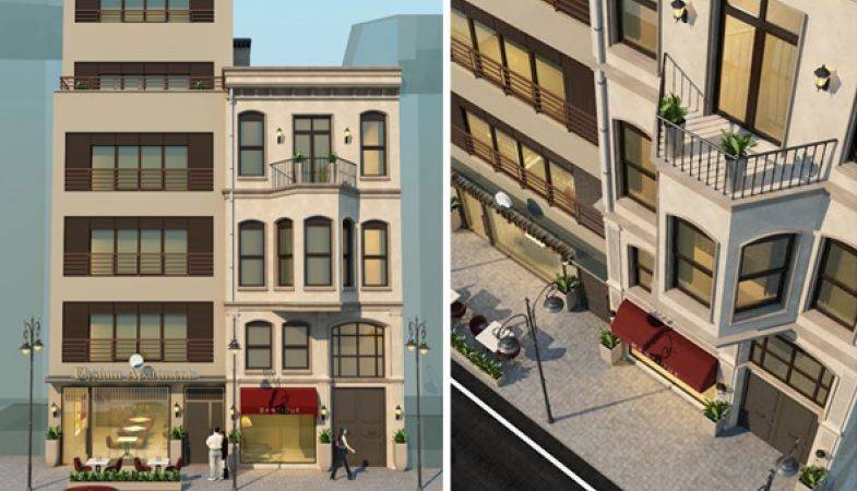 Elysium Apartments Ortaköy’de Kiralar 3 Bin Lira