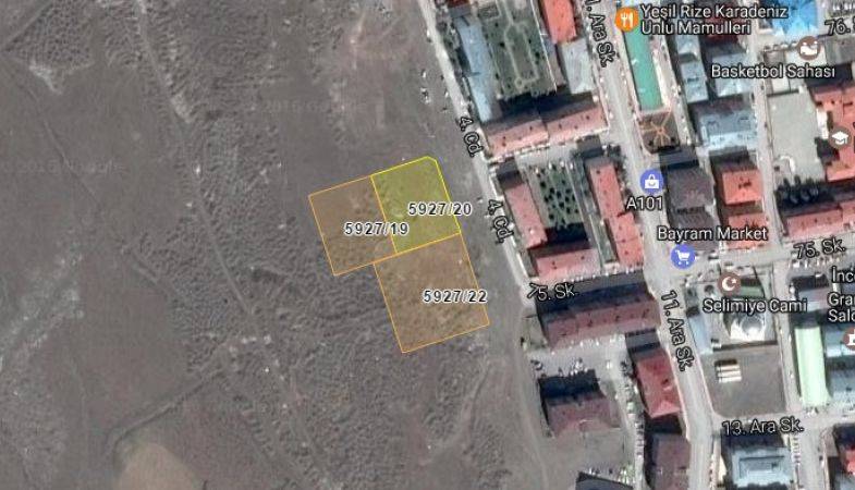 Erzurum Palandöken Belediyesi'nden Satılık 3 Arsa