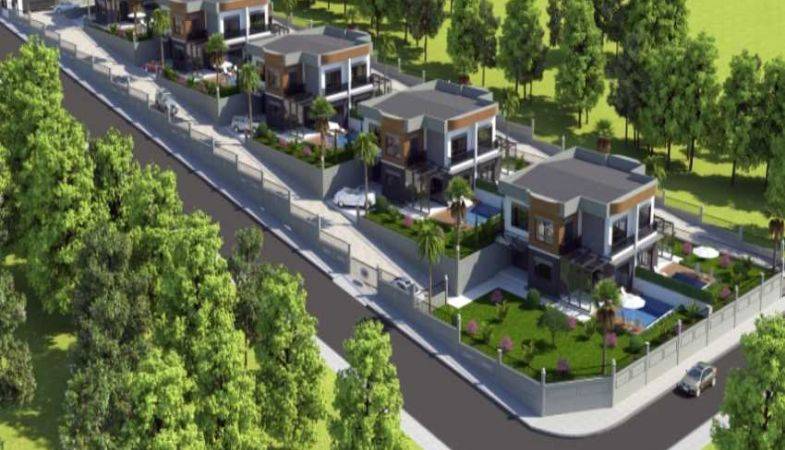 Grey House Bahçecik Projesinde 500 Bin TL’ye 4+1 Villa