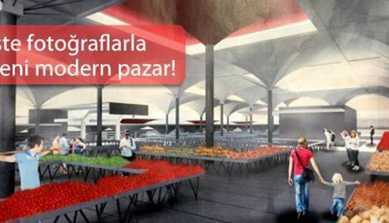 Yeni Salı Pazarı İnşaatı Başladı