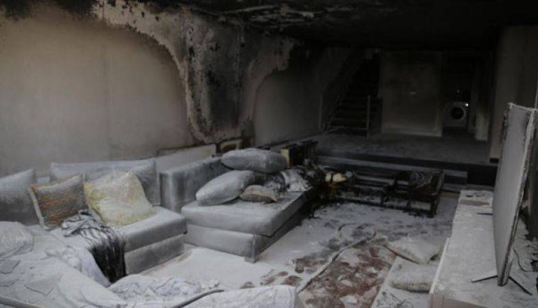 İzzet Yıldızhan’ın Bahçeşehir’deki Evi Yandı