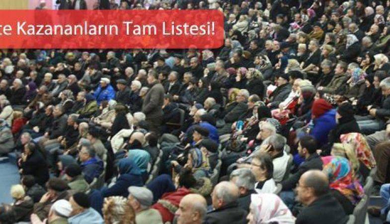 Toki Bursa Nilüfer İrfaniye Kura Sonuçları Tam Listesi