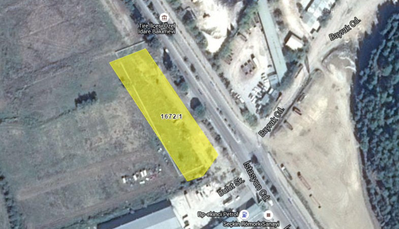 Tire Belediyesi’nden Satılık Arsa