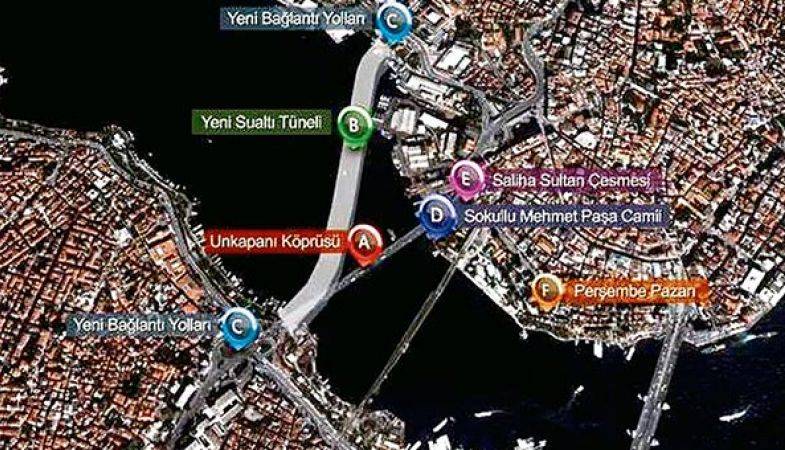 Haliç Unkapanı Karayolu Tüneli Projesi İBB Meclisinde