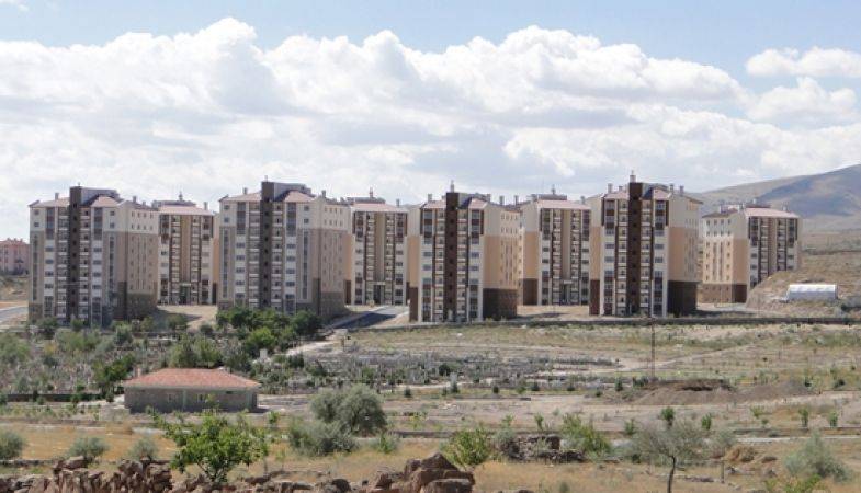 Toki'den Kayseri İncesu'ya 843 Konutluk Yeni Proje