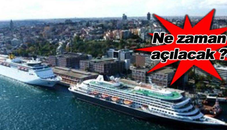 Salıpazarı Kruvaziyer Limanı Çed’ten geçti!