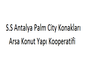S.S. Antalya Pal City Konakları 2 Arsa ve Konut Yapı Kooperatifi
