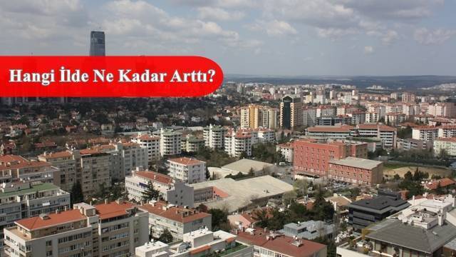 Konut Fiyatları 2016’da Bin 741 TL’yi Buldu