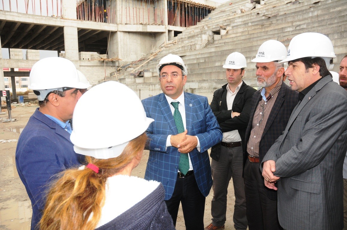 YYÜ’de İnşaatlar Tam Gaz Devam Ediyor!