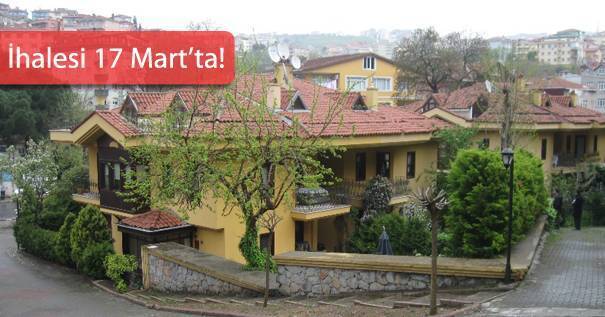 İstanbul Defterdarlığı’ndan Üsküdar’da Satılık Villa