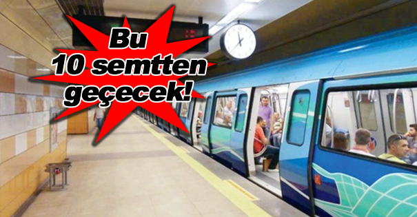 Yenikapı Sefaköy Metro Hattı Durakları Netleşti!