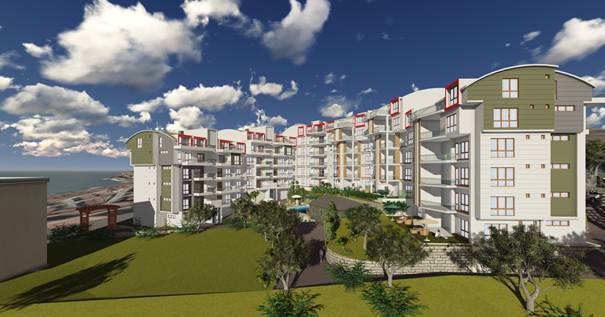 Olivium Residence 2’de Teslimler Şubat 2017’de