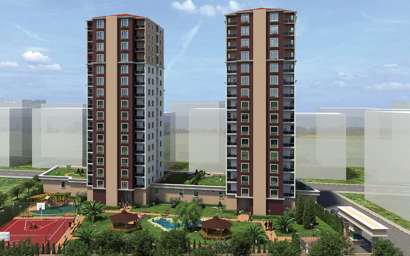 Bordo Life Park Güneşli 3+1 Dairelerden Oluşuyor