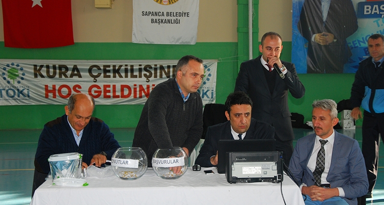 Sakarya Sapanca Toki Evleri Kura Çekilişi Gerçekleşti