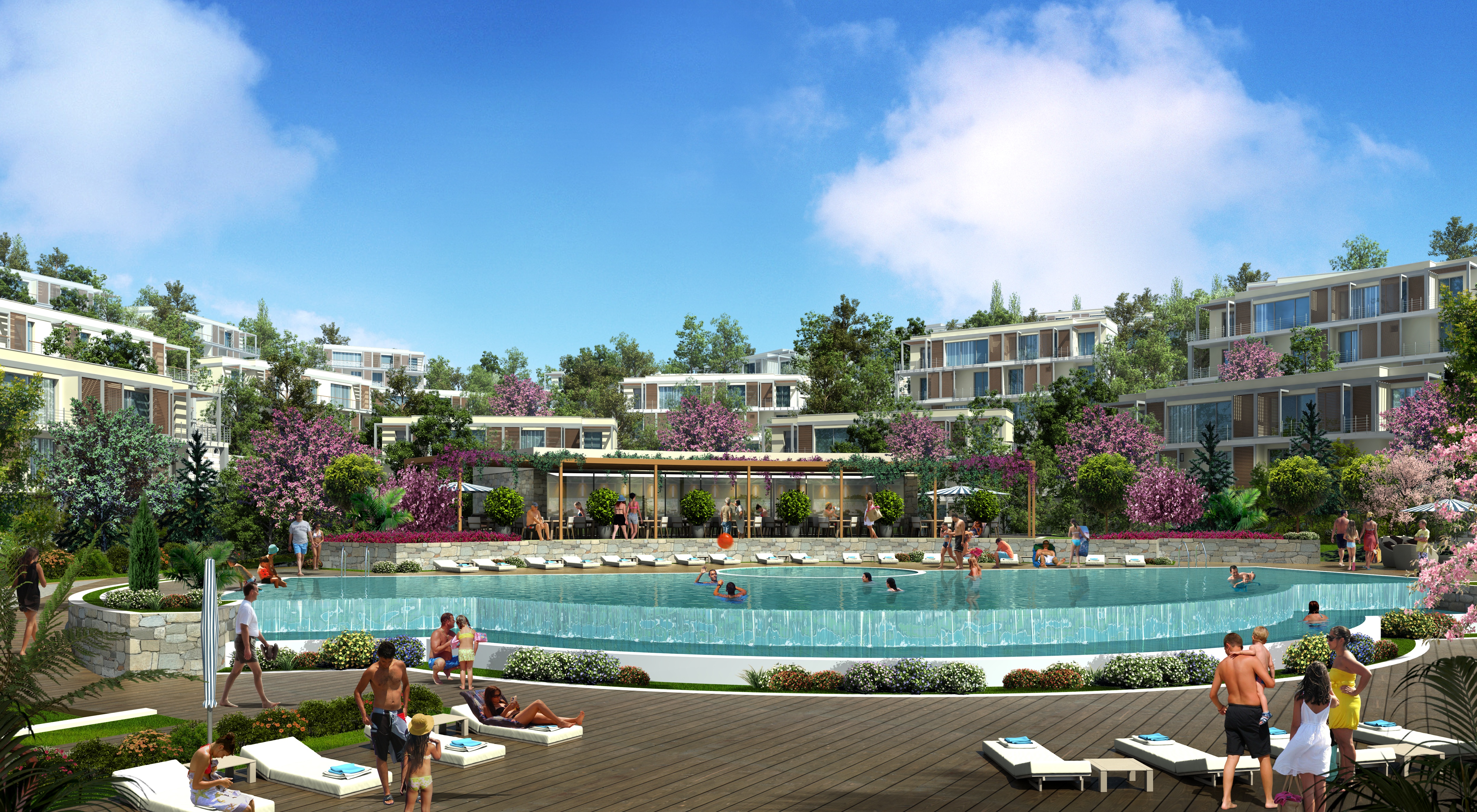 Areon Boğaziçi Evleri Bodrum’da Hiç Peşinatsız 160 Bin TL