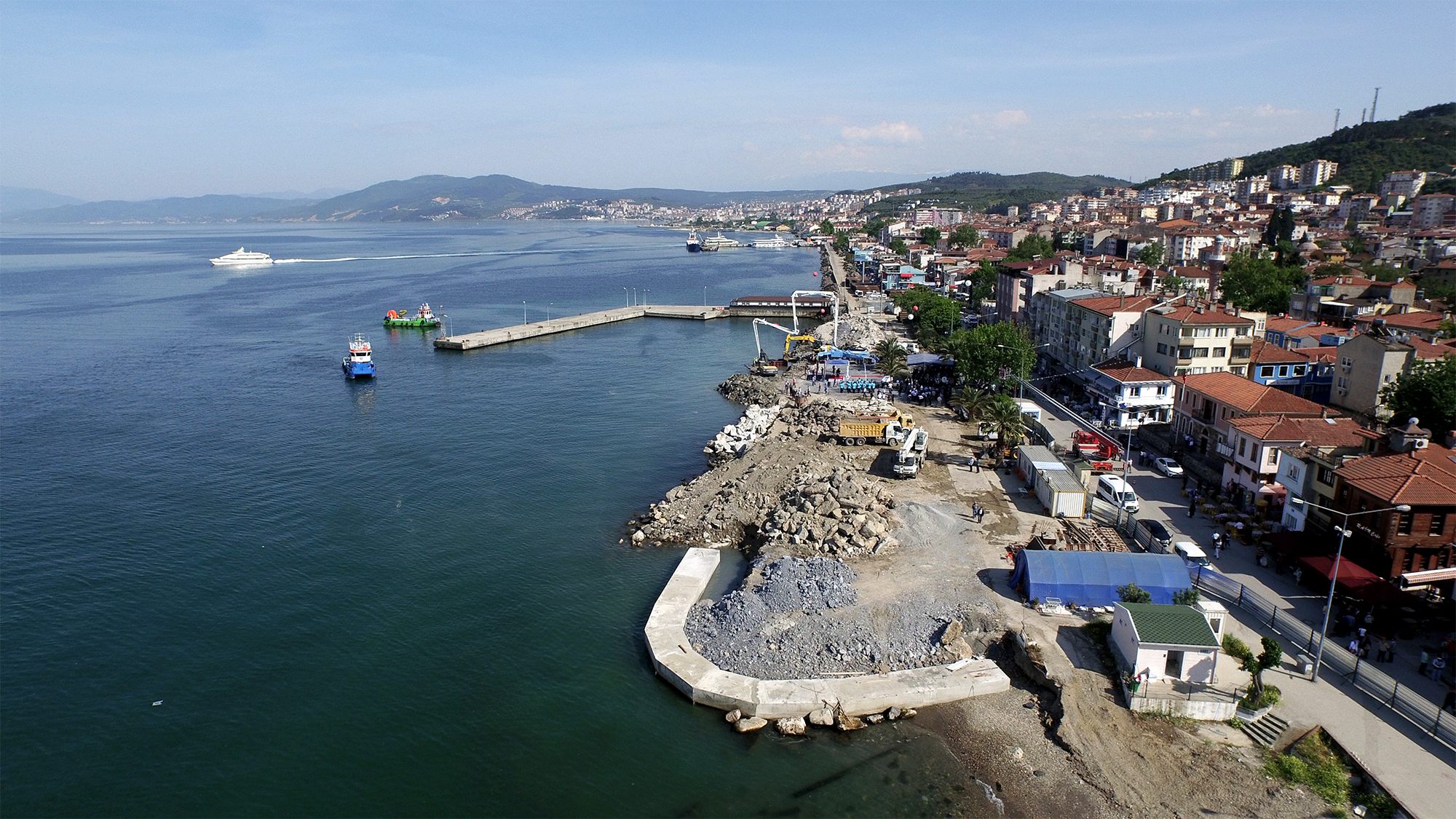 Mudanya Sahili Yazın Kullanıma Açılacak
