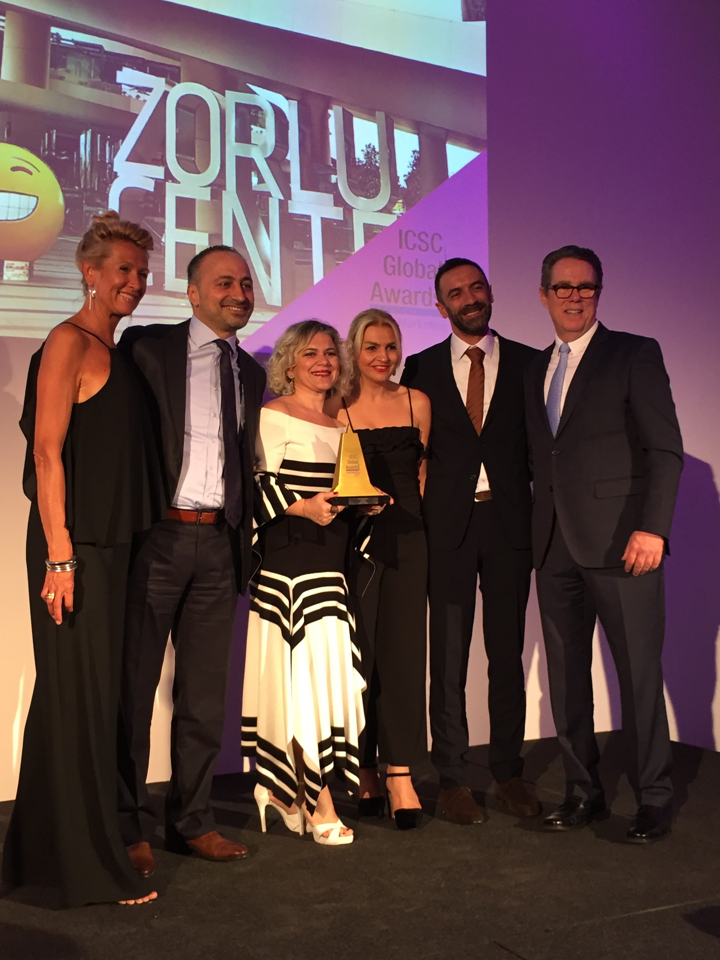 ICSC Solal Marketing Awards’tan Zorlu Center’a Altın Ödül!