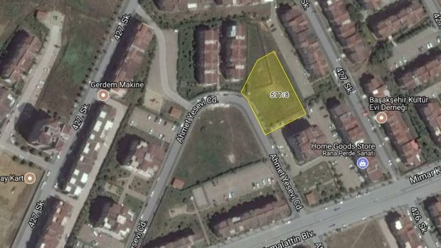 Başakşehir Belediyesi, Mülkünde Bulunan İki Adet Arsayı Satışa Çıkarıyor
