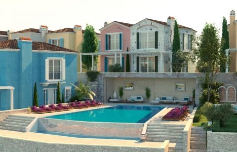 Mimarin Ovacık Bağ Evleri konseptiyle göz dolduruyor