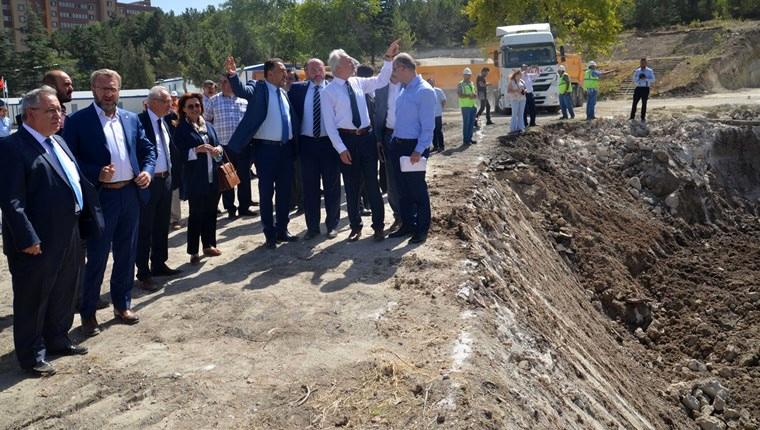 Kütahya'da inşa edilecek şehir hastanesi şantiyesinin temelleri atıldı