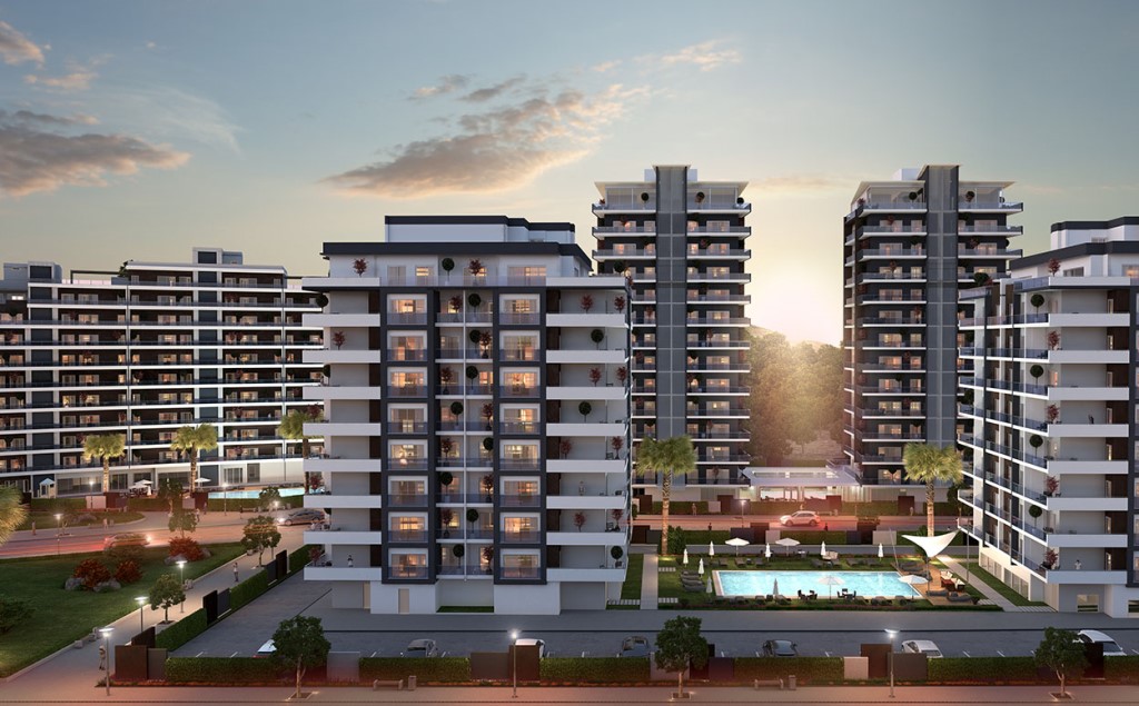 Park Yücesoy Karşıyaka’da 3+1 daireler 480 Bin TL’den satışa çıkıyor