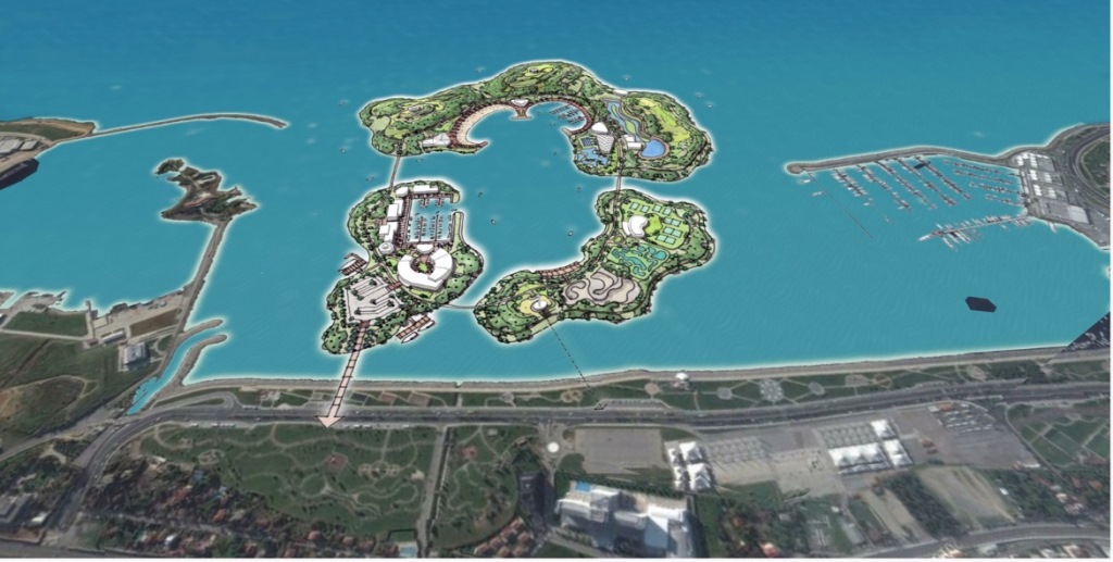 Manzara 7/24’ün yanına Su Sporları Adası geliyor