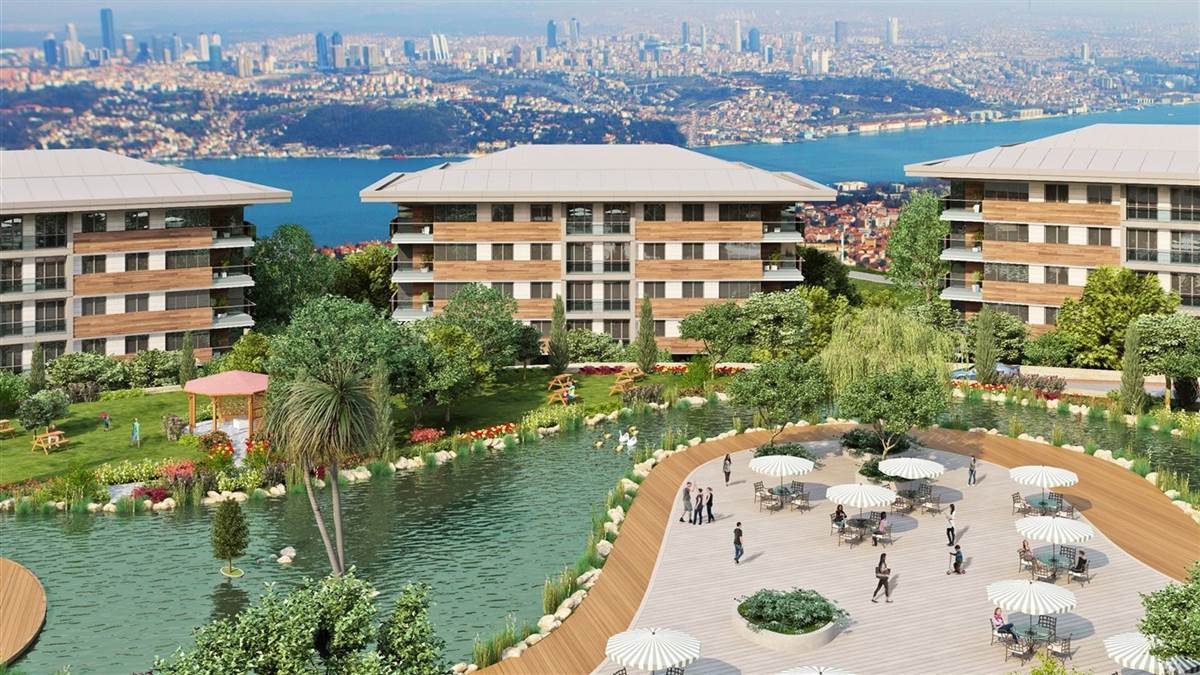 Safahat İstanbul projesi Çamlıca'ya lüks yaşamı getirmeye hazırlanıyor