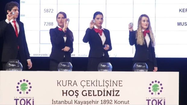 TOKİ Kayaşehir 1+1 ve 3+1 kura sonuçları açıklandı
