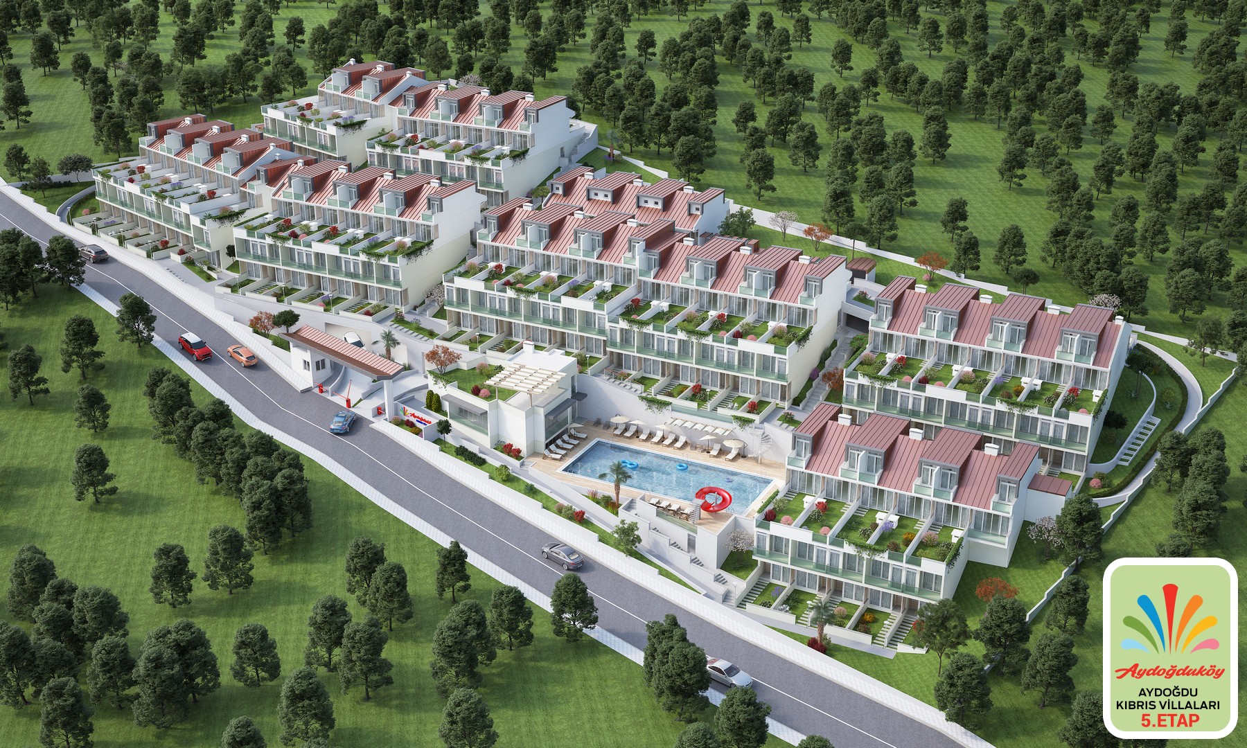 Aydoğdu Kıbrıs Villaları fiyatları 385 bin TL'den başlıyor