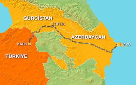 Bakü-Tiflis-Kars Demiryolu bugün ilk resmi seferini yapıyor