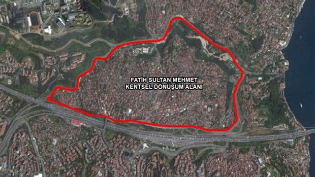 Sarıyer Fatih Sultan Mehmet Mahallesi kentsel dönüşüm planı bugün askıya çıktı