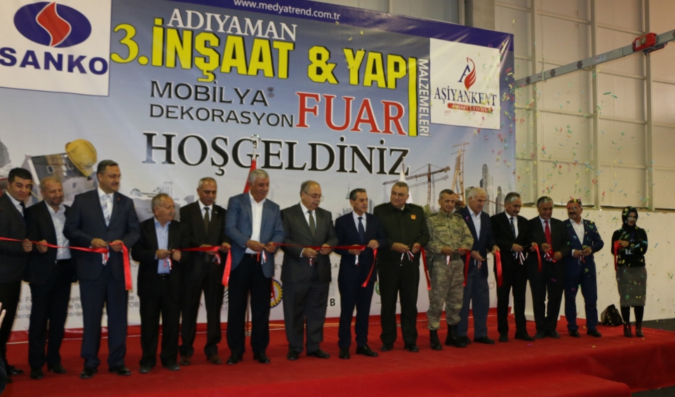 3. İnşaat Yapı Fuarı Adıyaman’da başladı