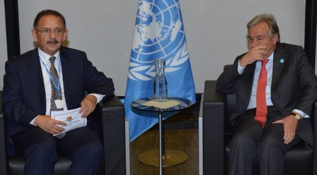 Bakan Özhaseki Yeşil İklim Fonuna erişim talebini yineledi