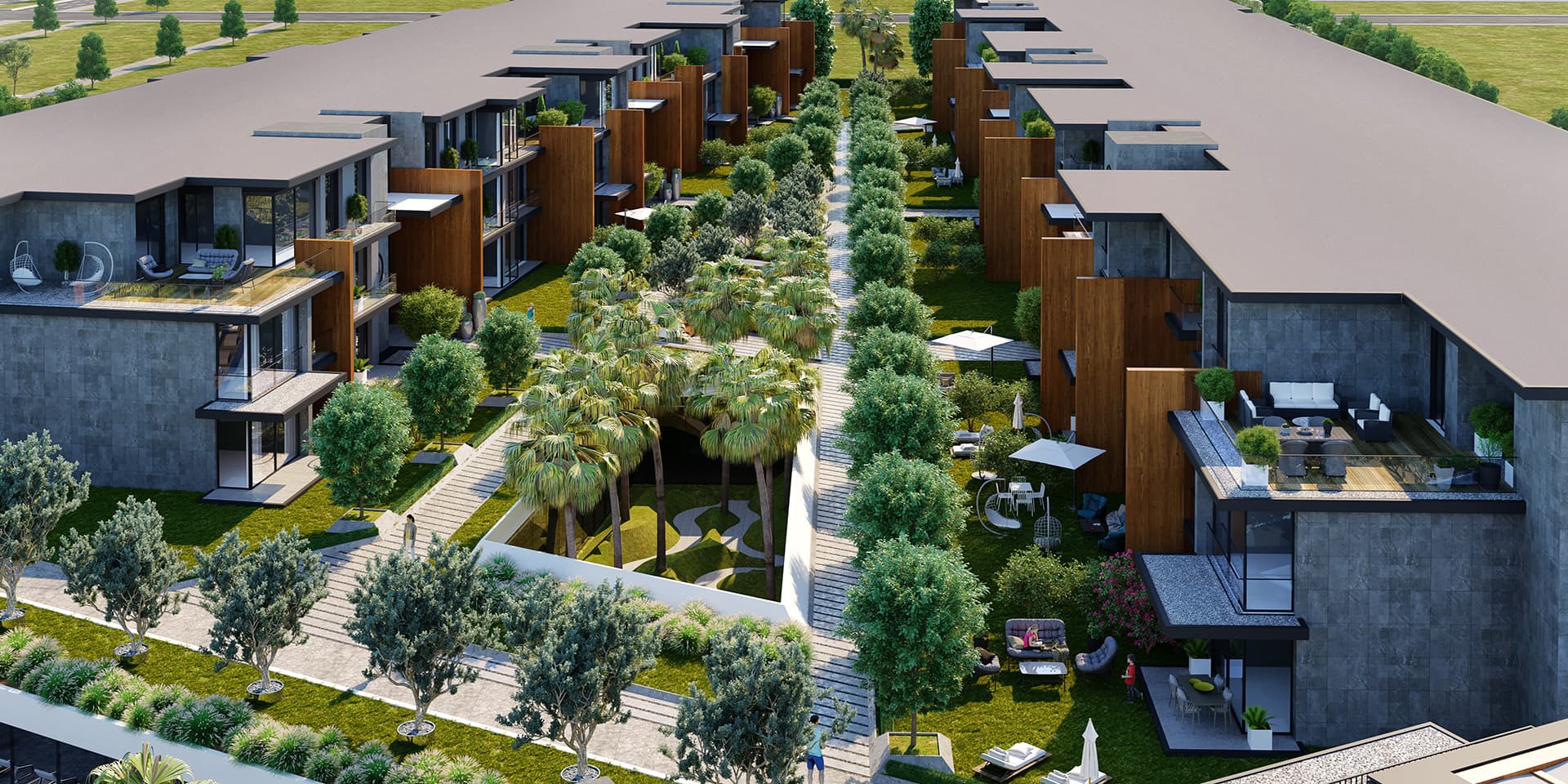Landor Gaziemir projesi ile yeşiller içerisinde huzurlu bir yaşam alanı doğuyor